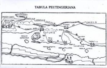 Zemljevid stare Istre c