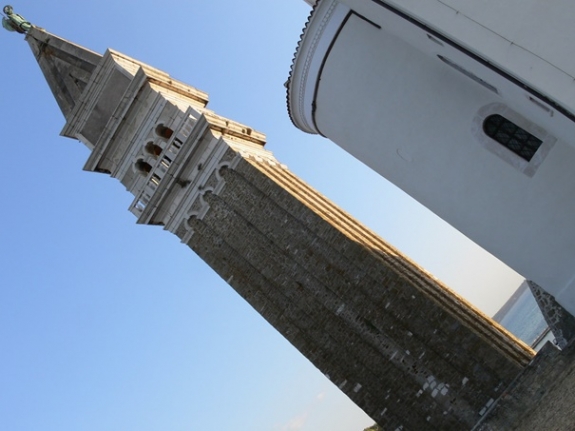 Piran zvonik cerkve sv Jurija